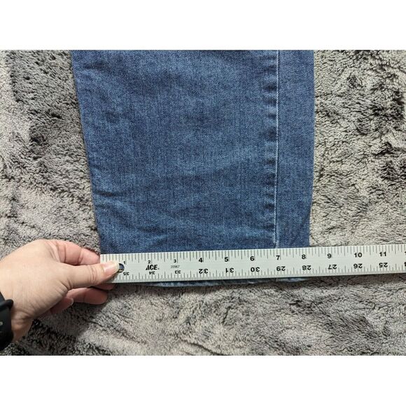 Levi's 505 Straight Leg Fit Jeans Men's Size 36x32 Medium Wash - Picture 10 of 14